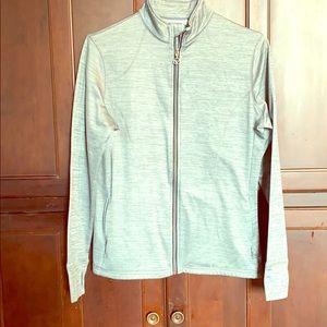 Callaway full zip heather gray med jacket